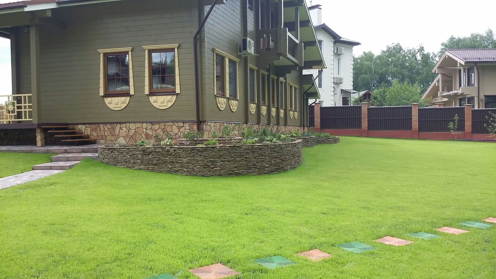 Озеленение дачного участка