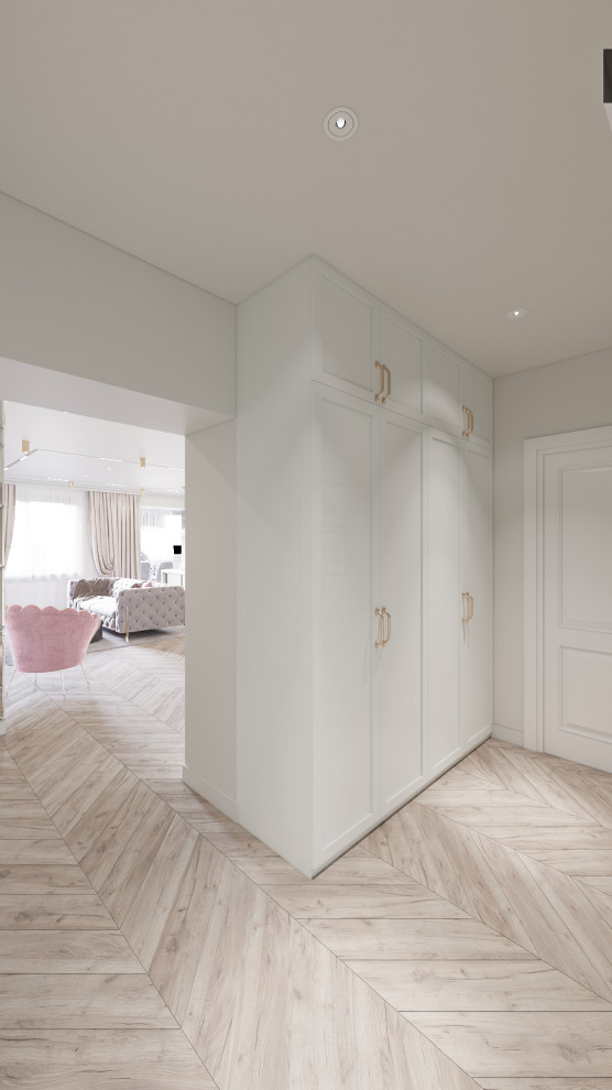 Interior design of a 3-room apartment Zaporozhye