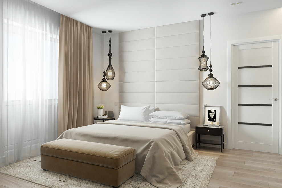 Обложка проекта: спальня для молодой пары