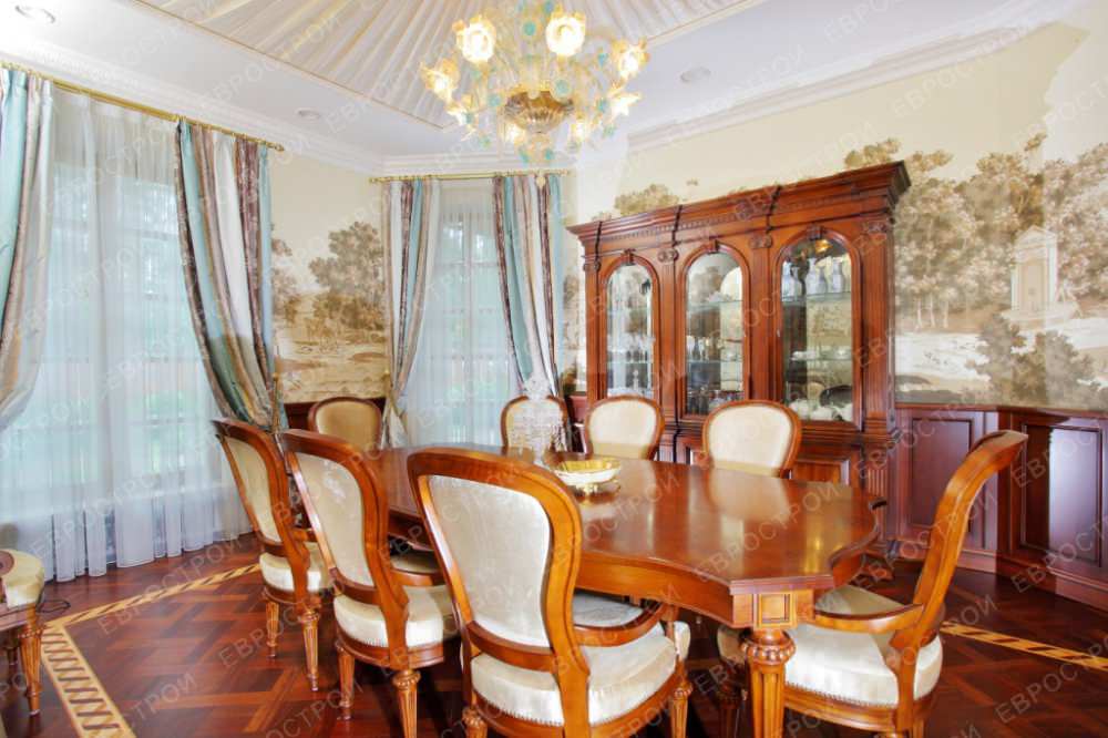 Загородный дом в Репино, площадь 560м2