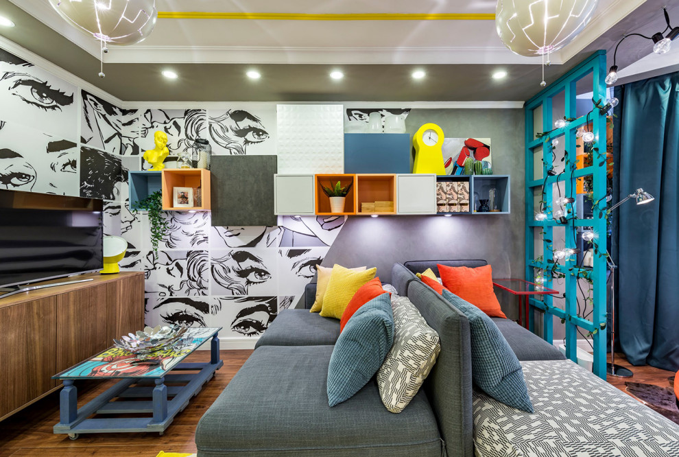 Проект спальни-гостиной для программы "Школы ремонта"