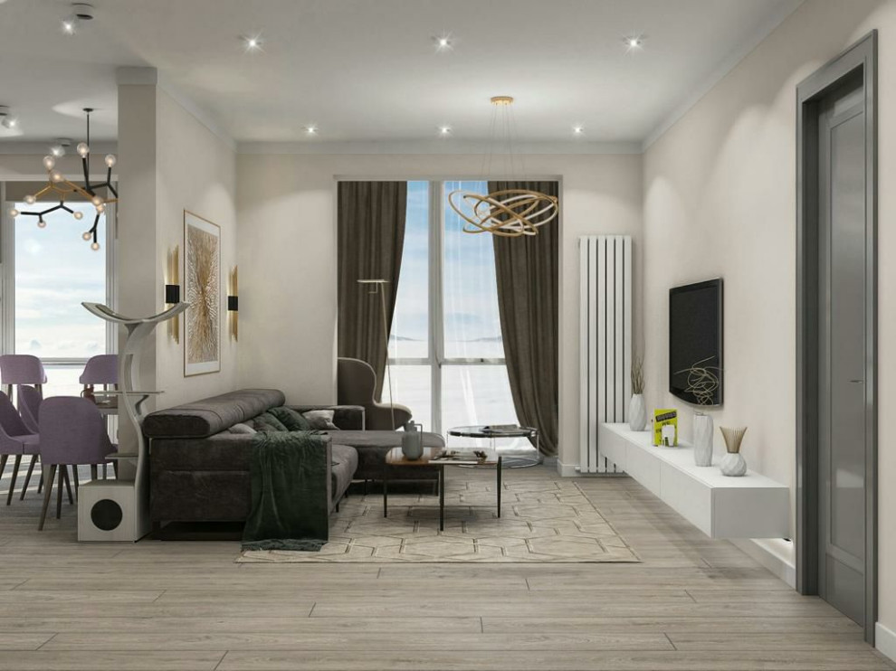 Обложка проекта: Квартира в ЖК "Паруса"