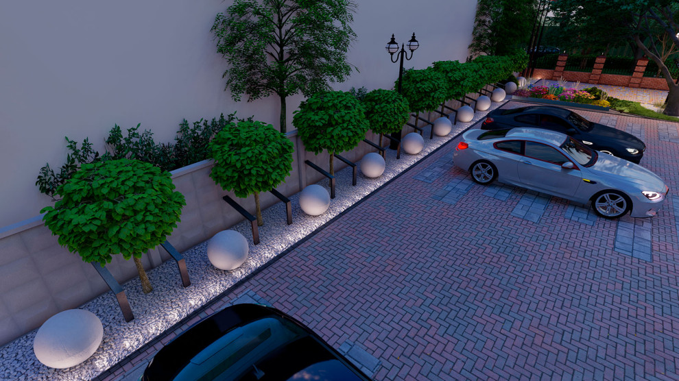 Обложка проекта: Концепция благоустройства территории