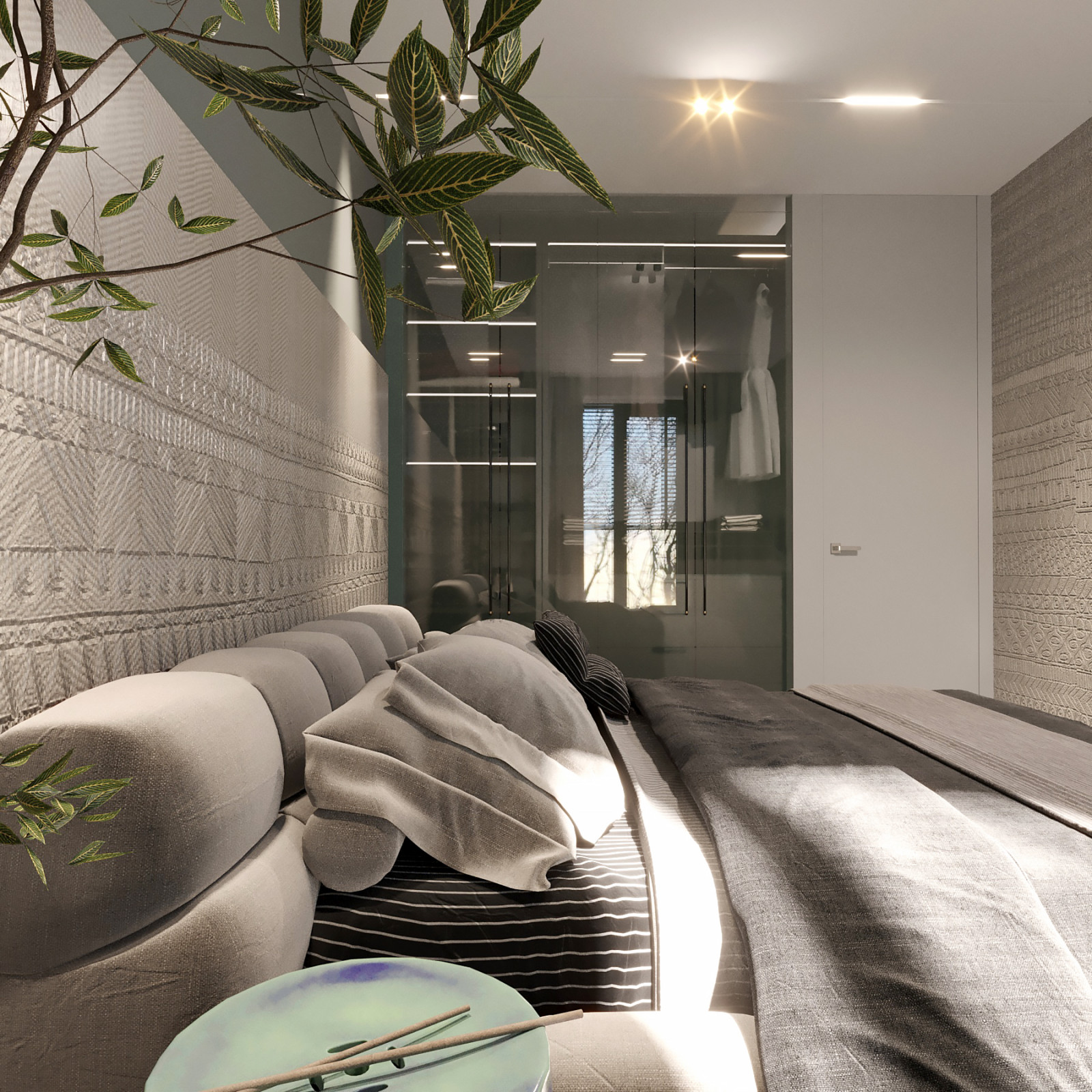 Квартира с этническим декором, 100 м2