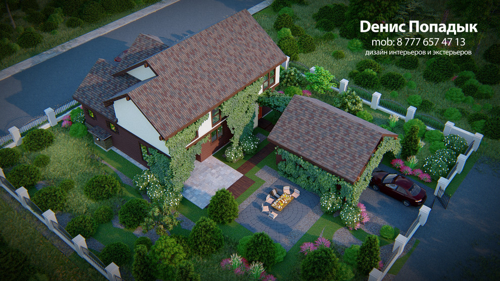Дизайн проект дома и участка