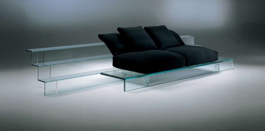 GLASS SOFA