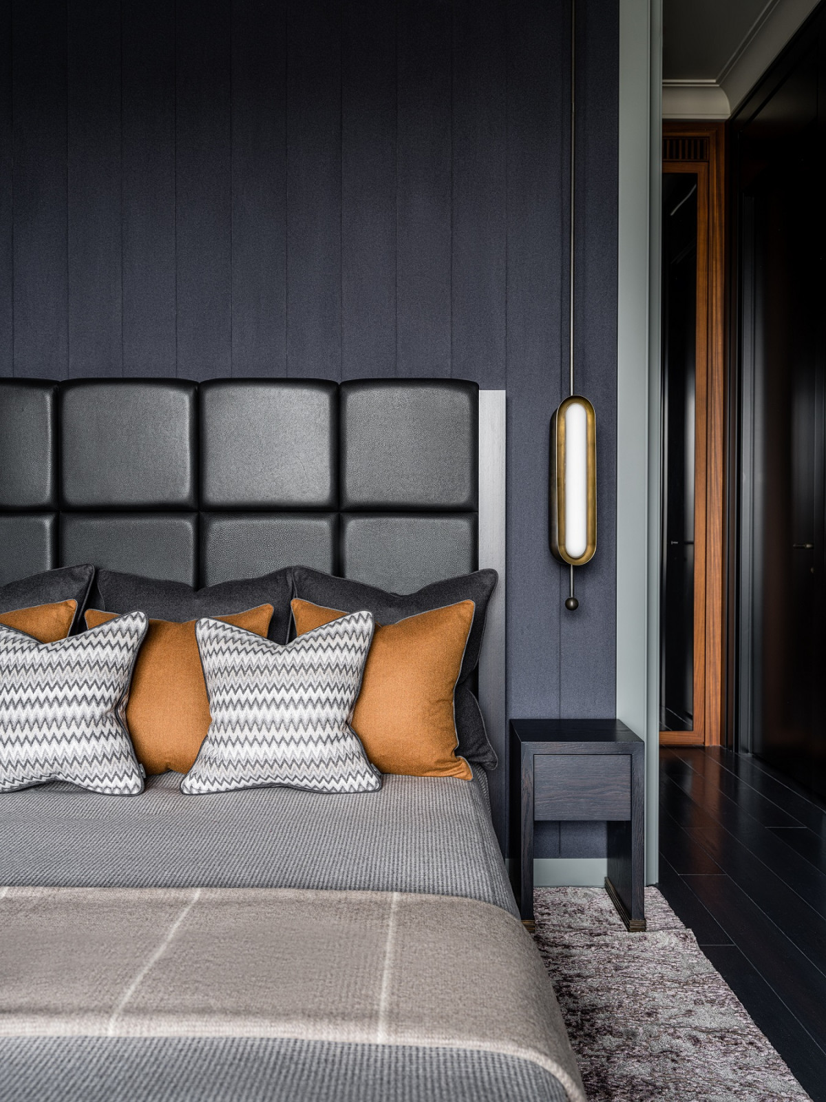 Квартира в стилистике брутализма