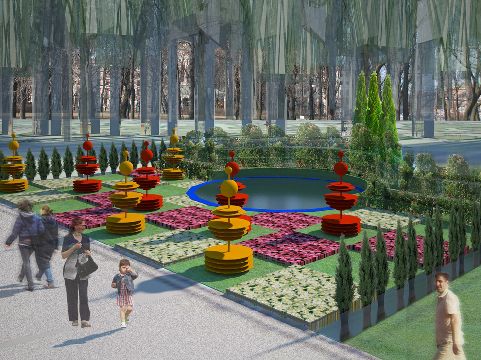 Обложка проекта: Выставка "Императорские сады России". Итальянский карнавал