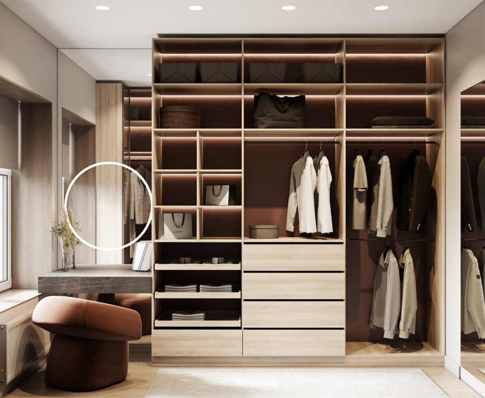 Мастер ванная и просторный гардероб