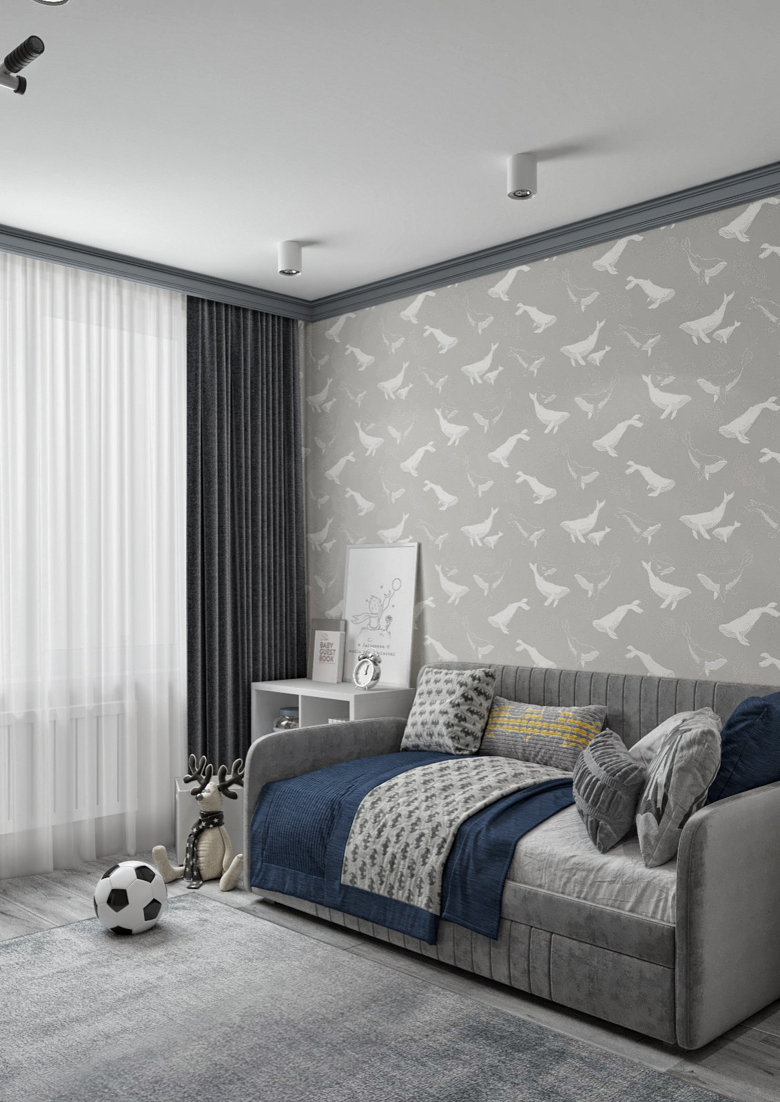 Проект двухкомнатной квартиры 65 кв.м.