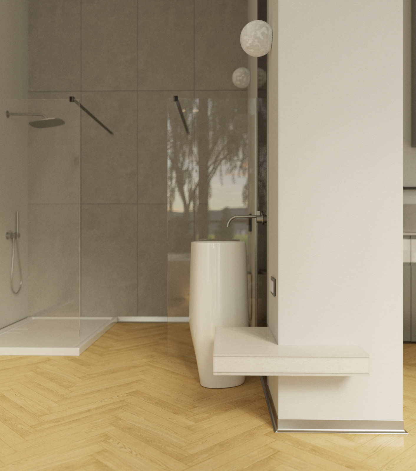 Душевая комната