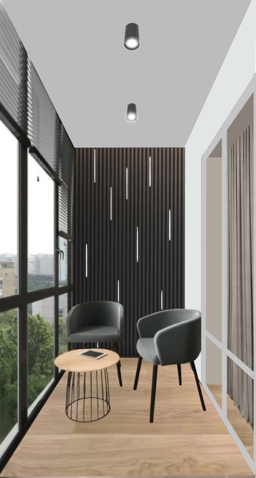 Дизайн-проект трехкомнатной квартиры