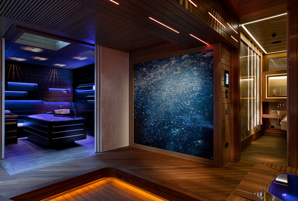 Частный спа- комплекс в загородной резиденции