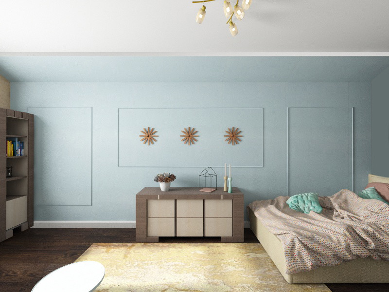 Дизайн проект  2 детской для девочки подростка (п.Жилино)