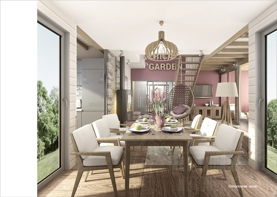 Erica Garden дизайн-проект загородного дома