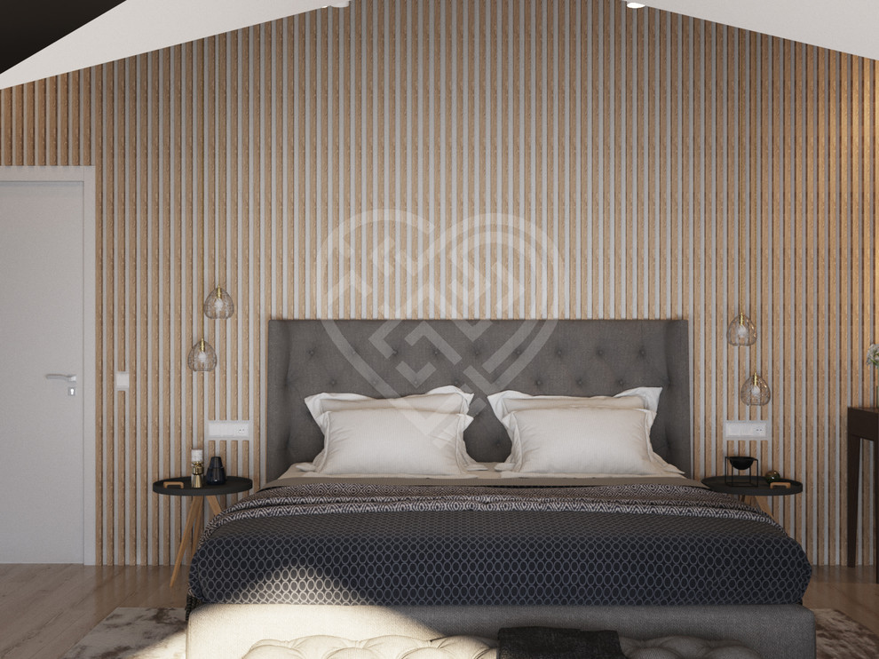 Дизайн интерьера загородного дома в Сходне