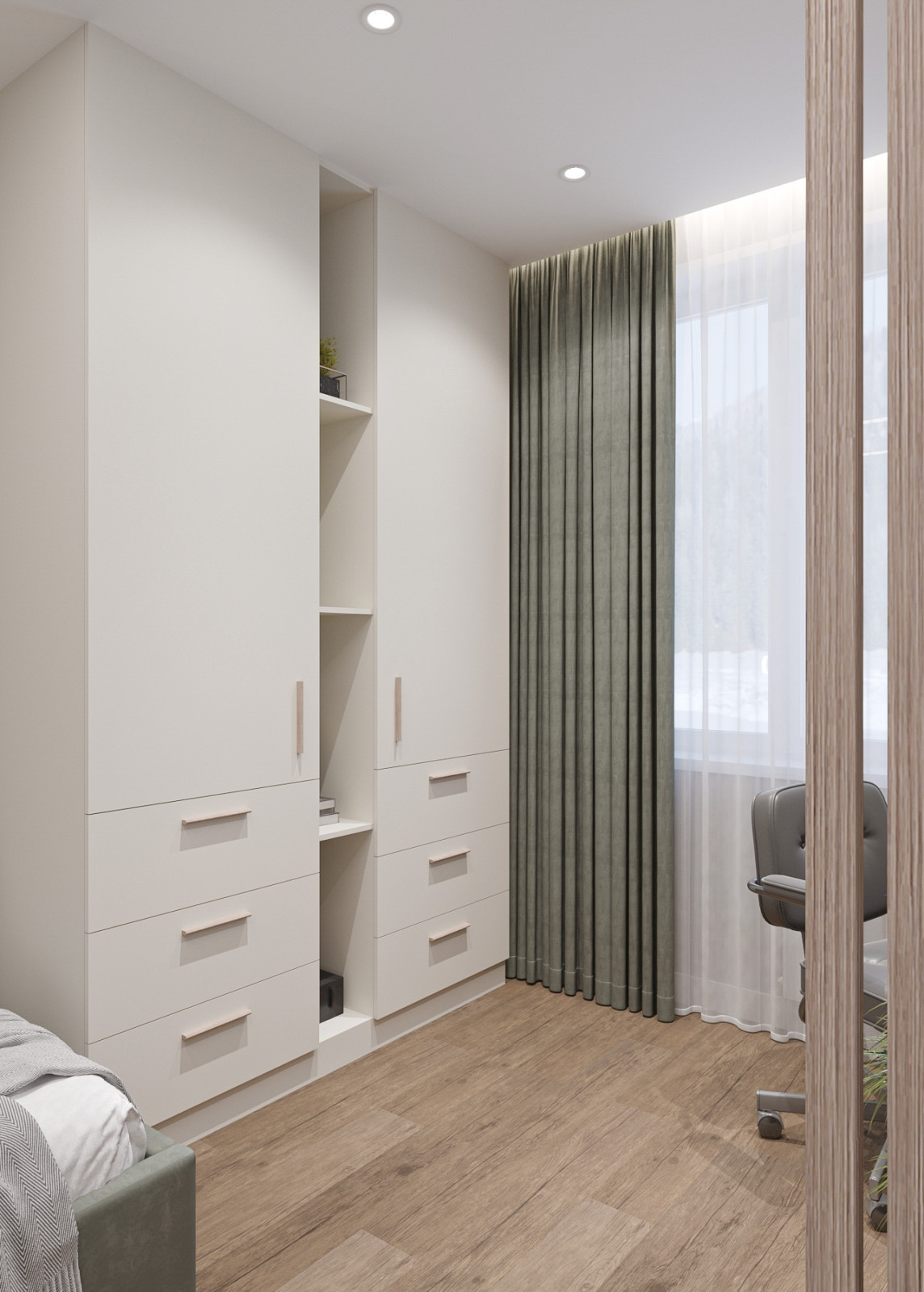 2-к квартира, 60 кв.м.