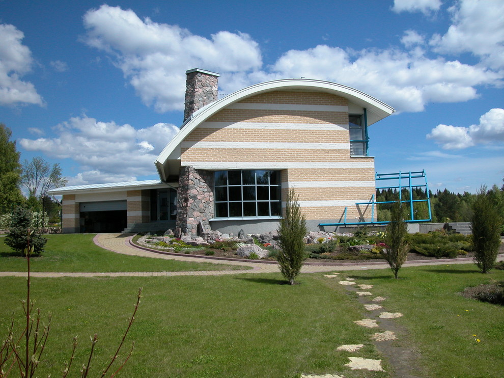 Загородный дом по индивидуальному проекту. Пос. Репино -Ленинское. Лен.обл.