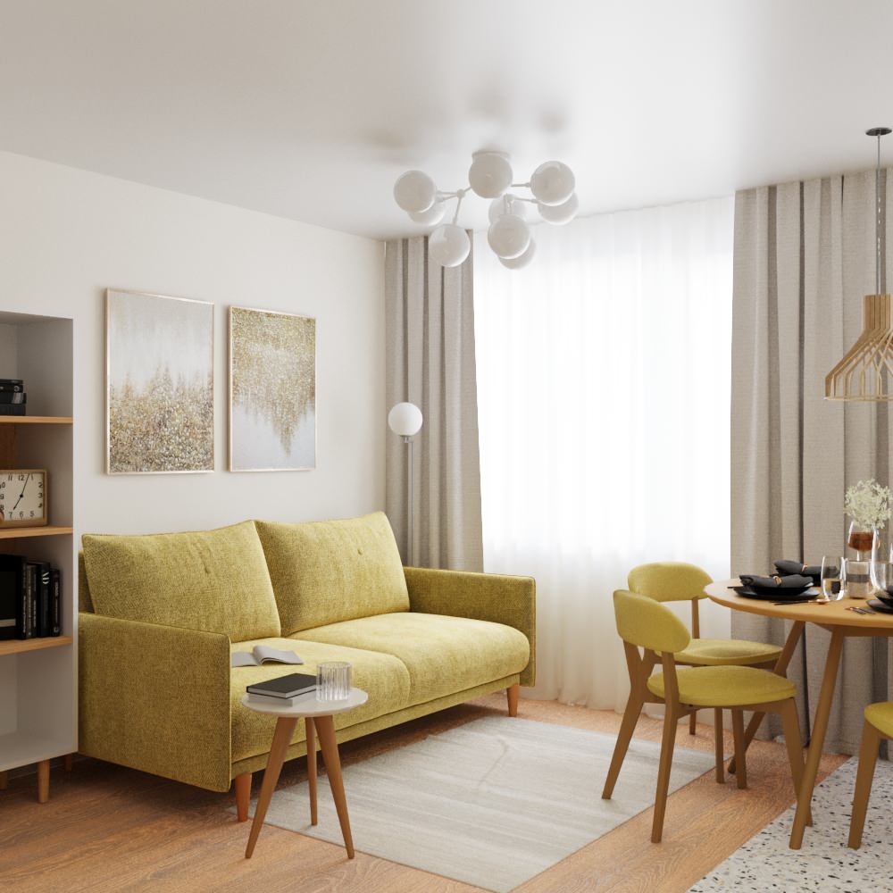 Дизайн проект в квартире с ремонтом от застройщика