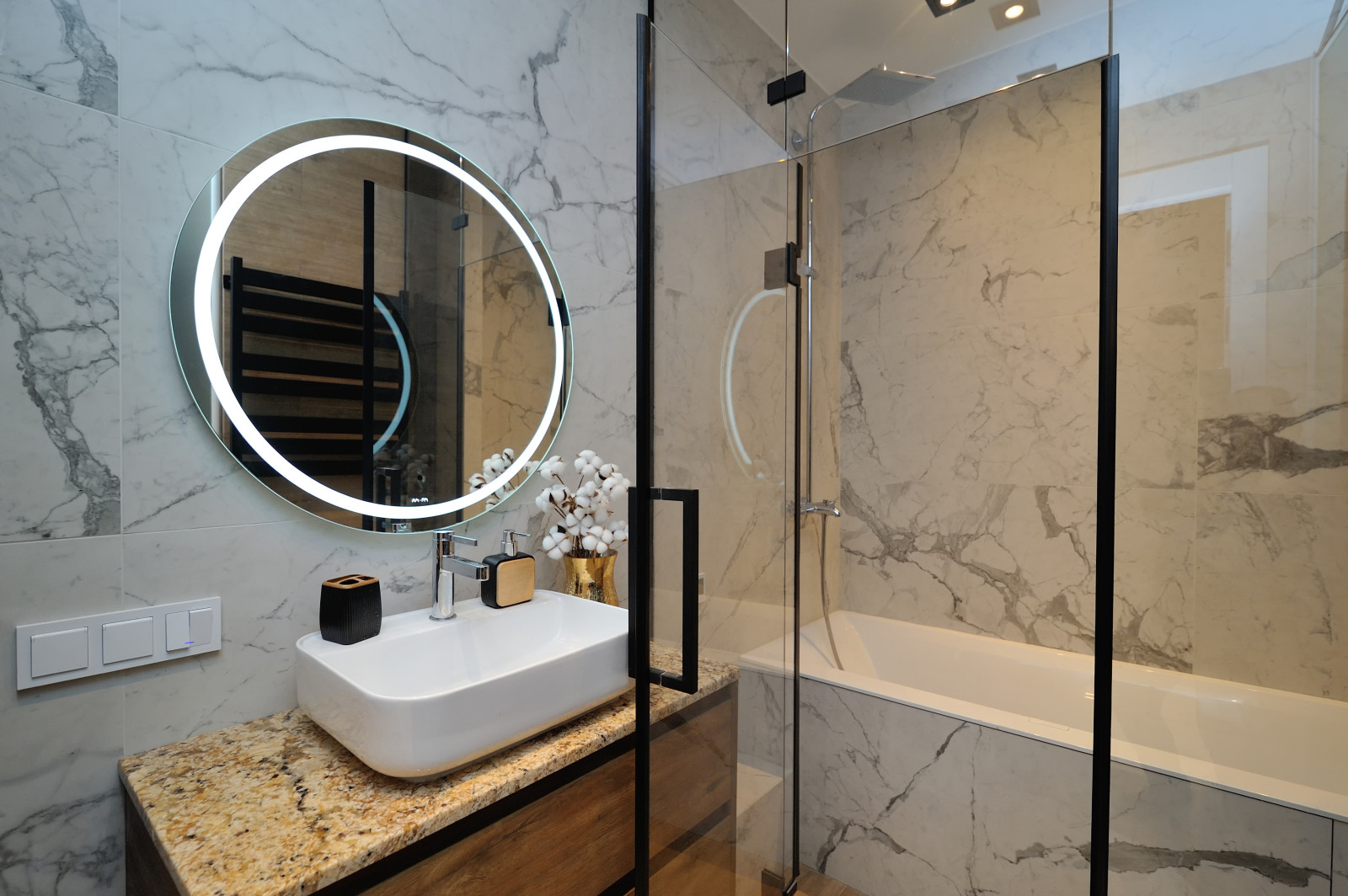 Реализованный проект квартиры под сдачу в аренду 70 кв..м