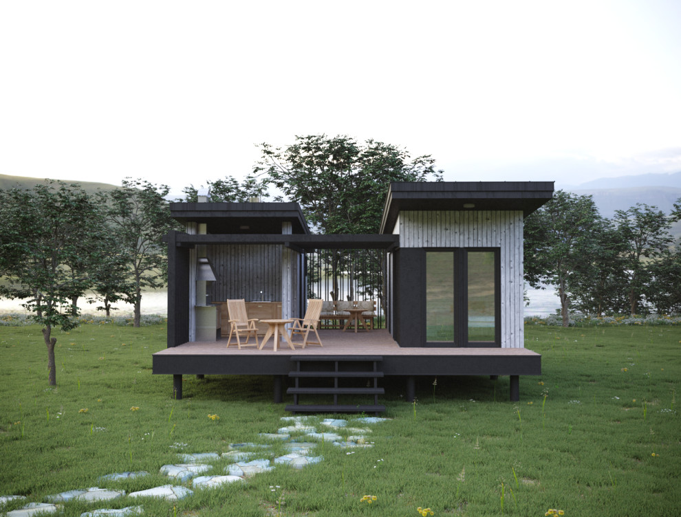 Обложка проекта: Модульный дом "Аскет"