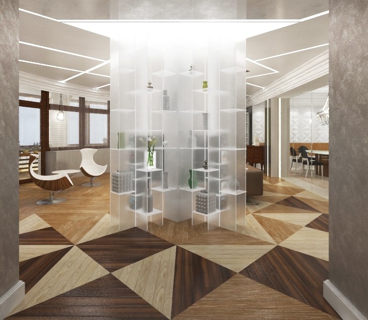 Обложка проекта: Дизайн-проект квартиры на "Золотой миле" (Хамовники)