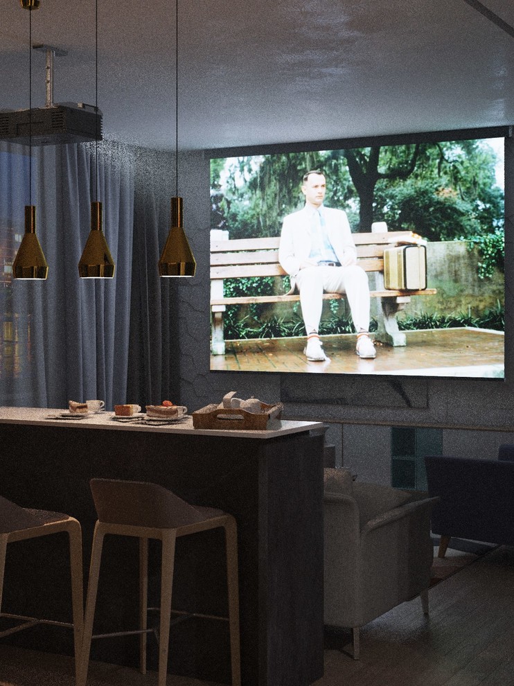 Москва 2016 г., Интерьер квартиры расположенной в ЖК Московский