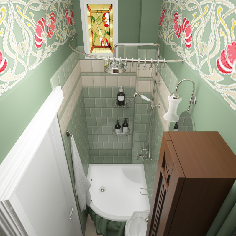 Обложка проекта: Ванная комната в стиле модерн