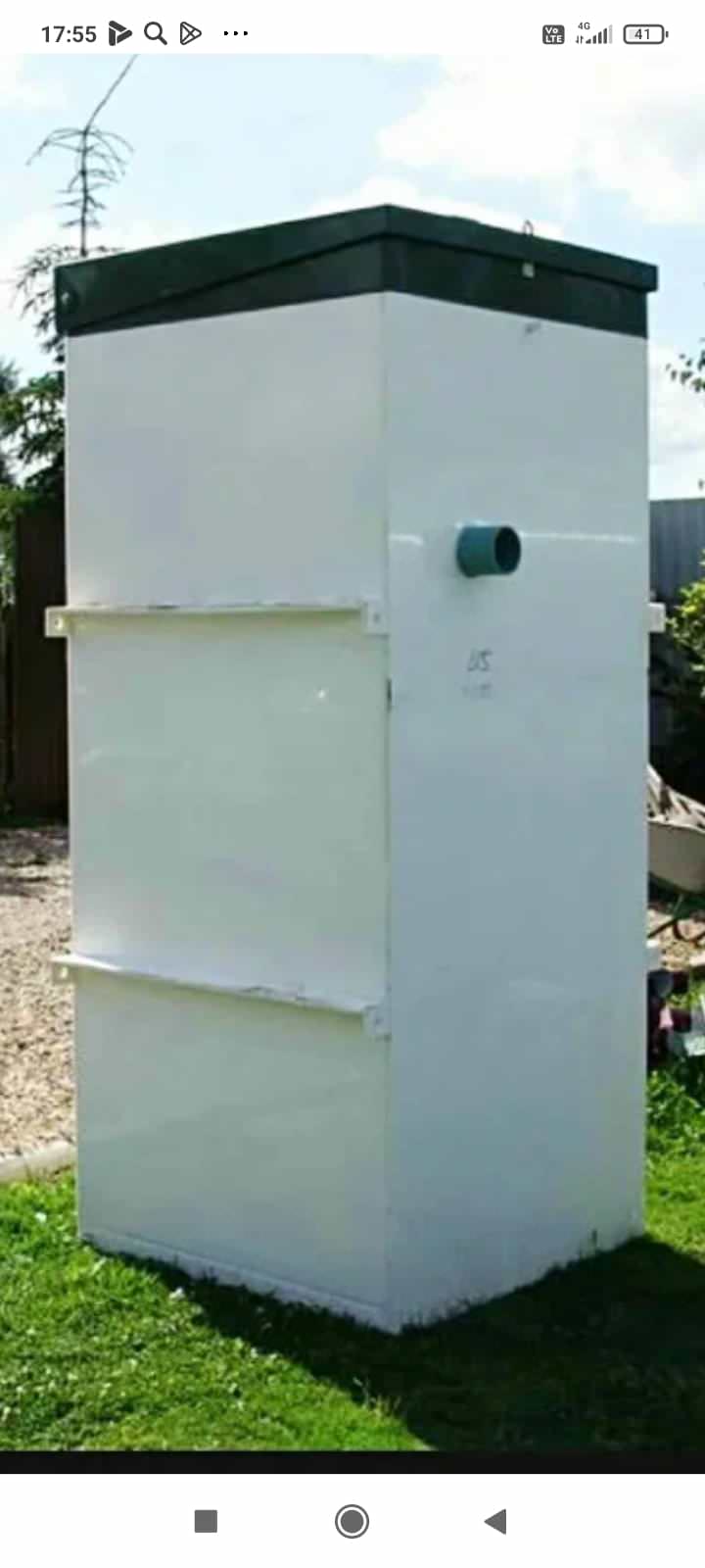 Установка септика ТОПАС