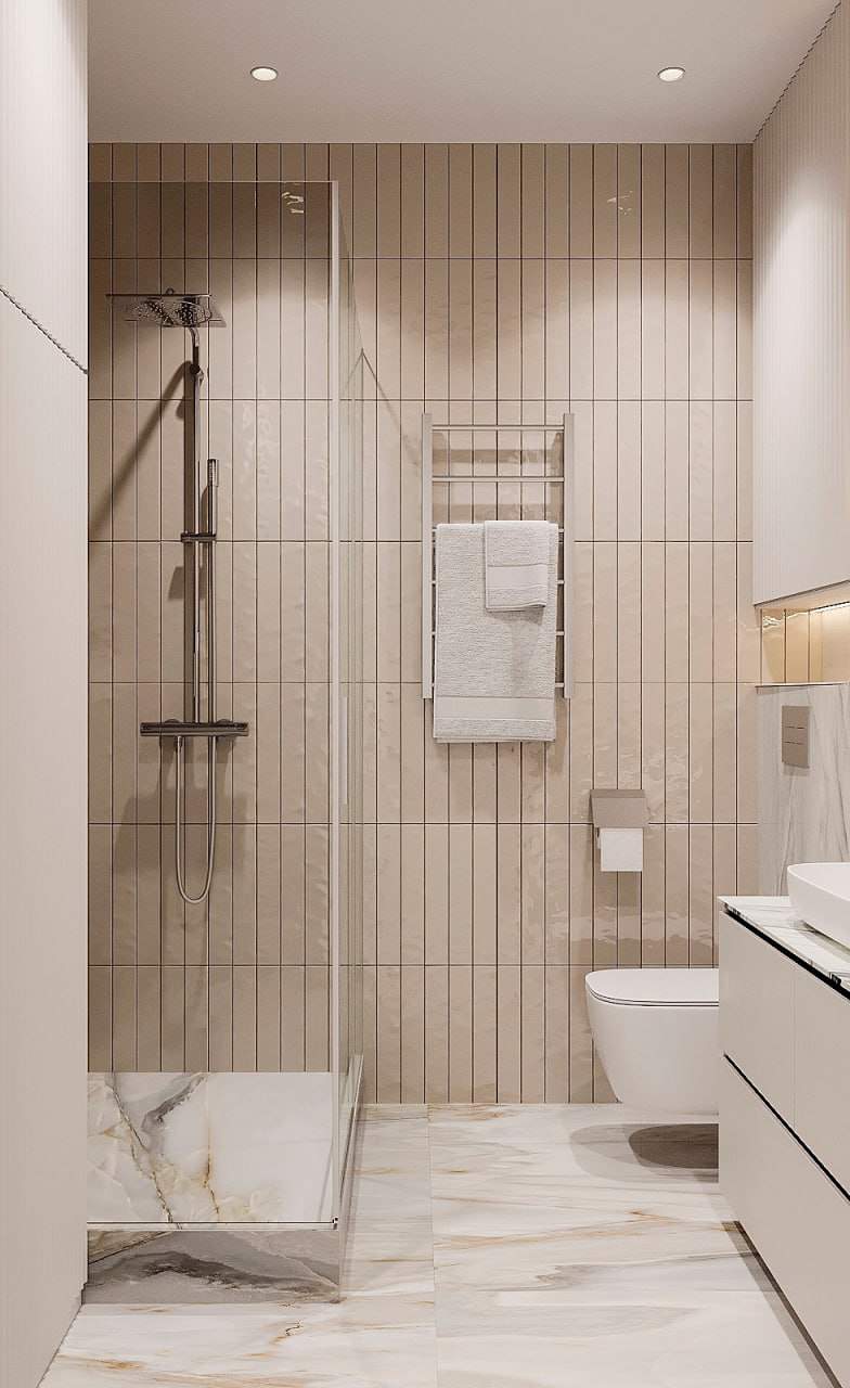 Дизайн-проект квартиры 48кв.м