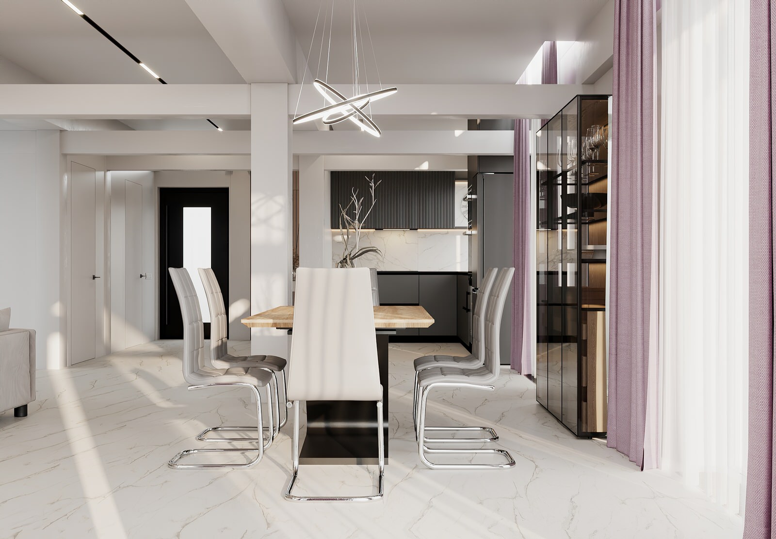 Гостиная-столовая