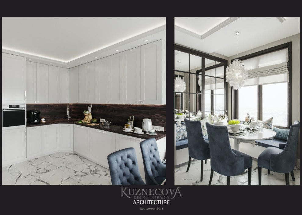 Дизайн проект квартиры 85 кв.м.