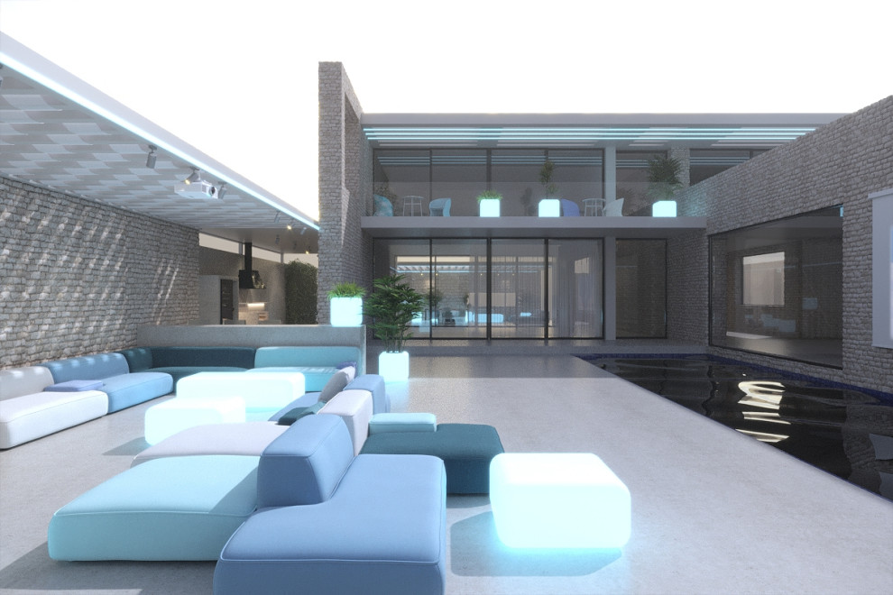 Дизайн дома у моря на Кипре