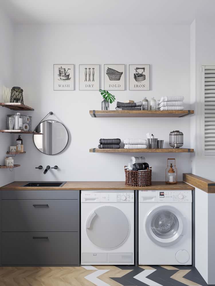 Обложка проекта: Идеальная постирочная