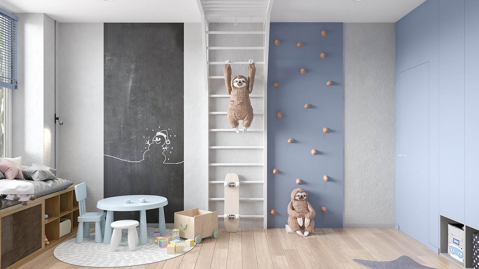 two-painting apartment