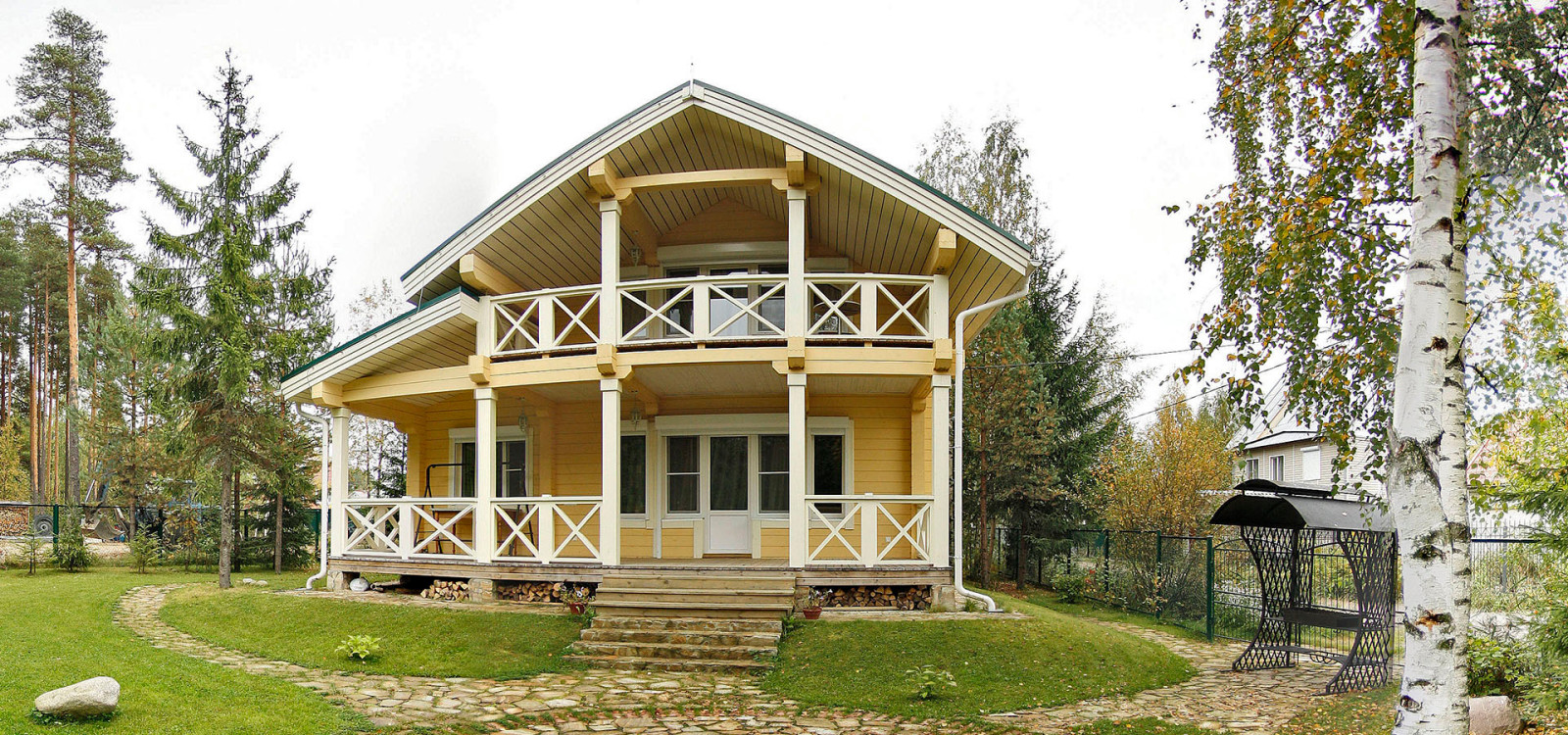 Обложка проекта: Дом в Выборгском районе ЛенОбласти