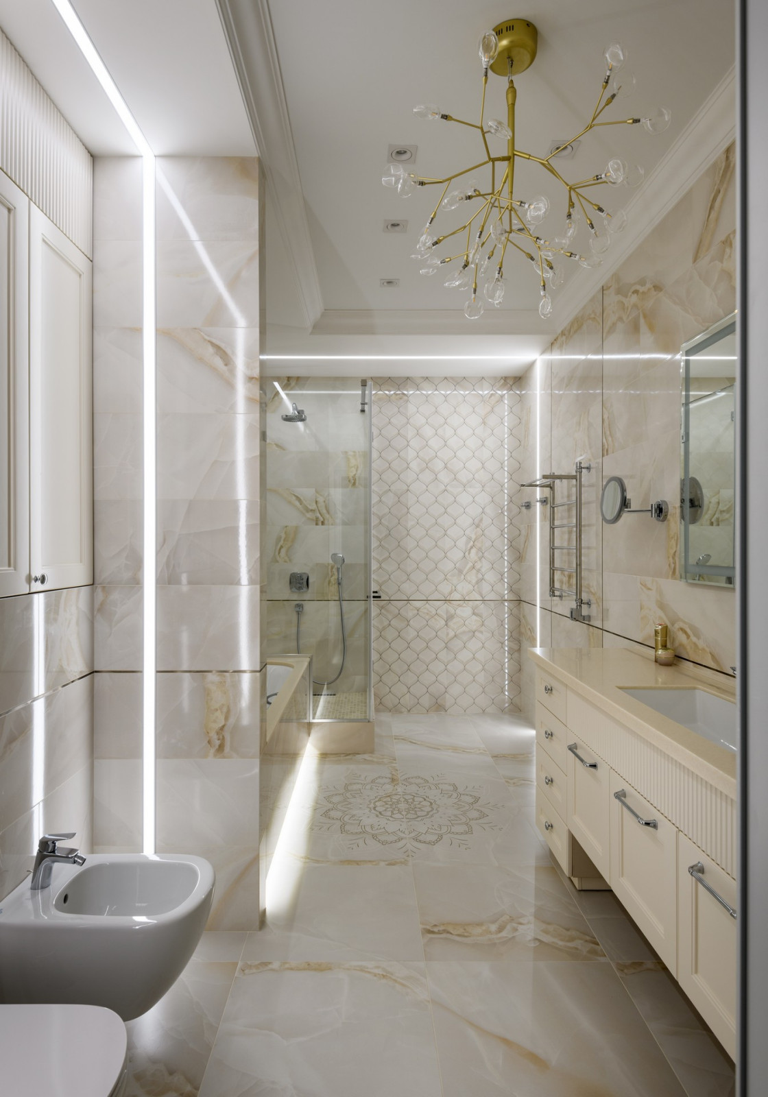 2022г. Фото квартиры 160 м2 в ЖК "Флора и Фауна"