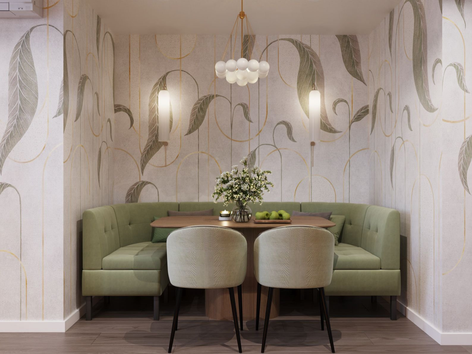 Обложка проекта: Дизайн четырехкомнатной квартиры в современном стиле I 100 м2