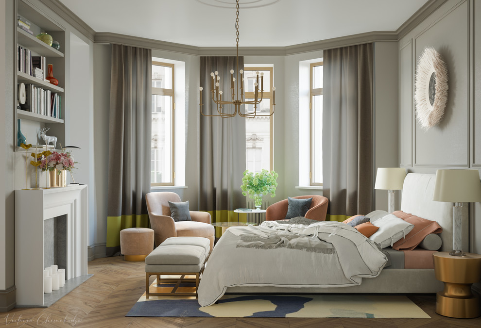 Двухкомнатная женская квартира с эркером