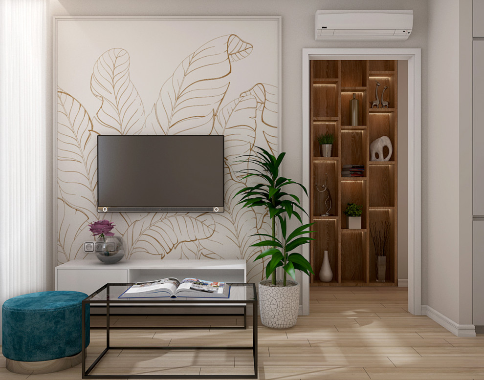 Проект в ЖК Green Park, Москва. Современная классика.