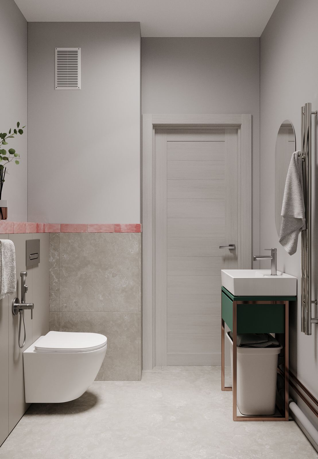 Санузлы ЖК Нескучный сад