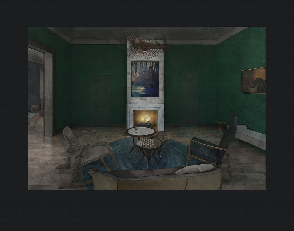 Квартира двух братьев-джазменов  г.Москва Большой Толмачевский переулок