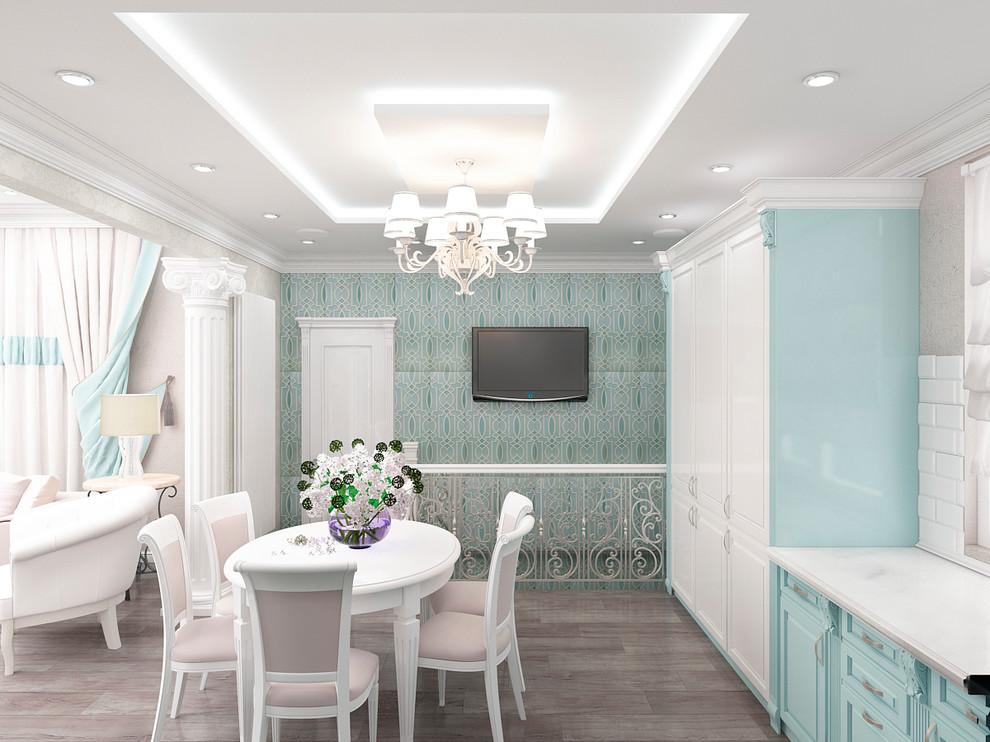 Из навеса сделали террасу и кухню