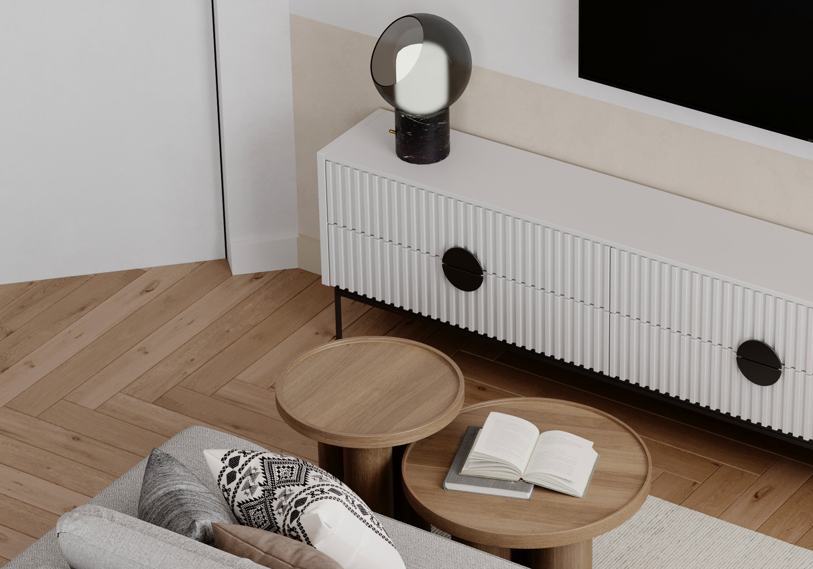 Гостиная-кухня