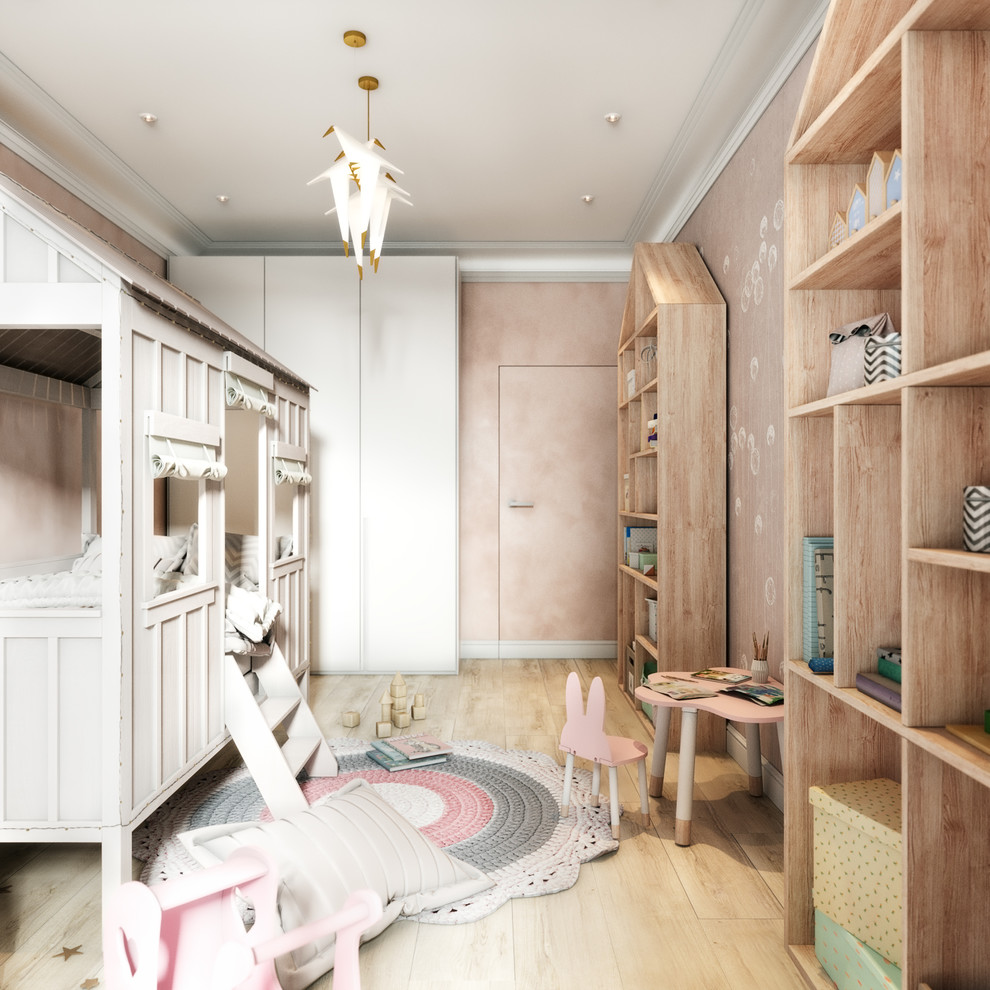 Визуализация детской по проекту другого дизайнера