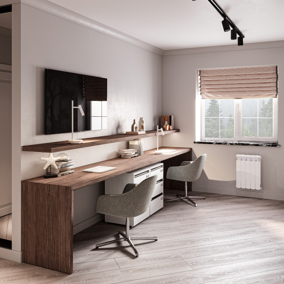 Дизайн интерьера дома 130 м²