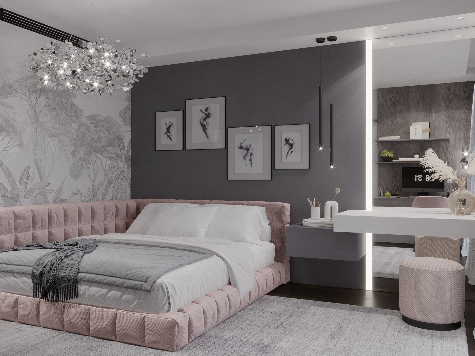 Дизайн квартиры 86 кв.м. в ЖК «L Club»