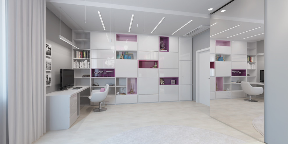 Обложка проекта: Детские комнаты для сына и дочери