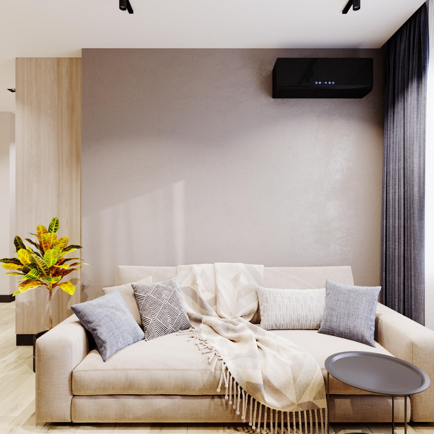 Минимализм в квартире на Басаргина