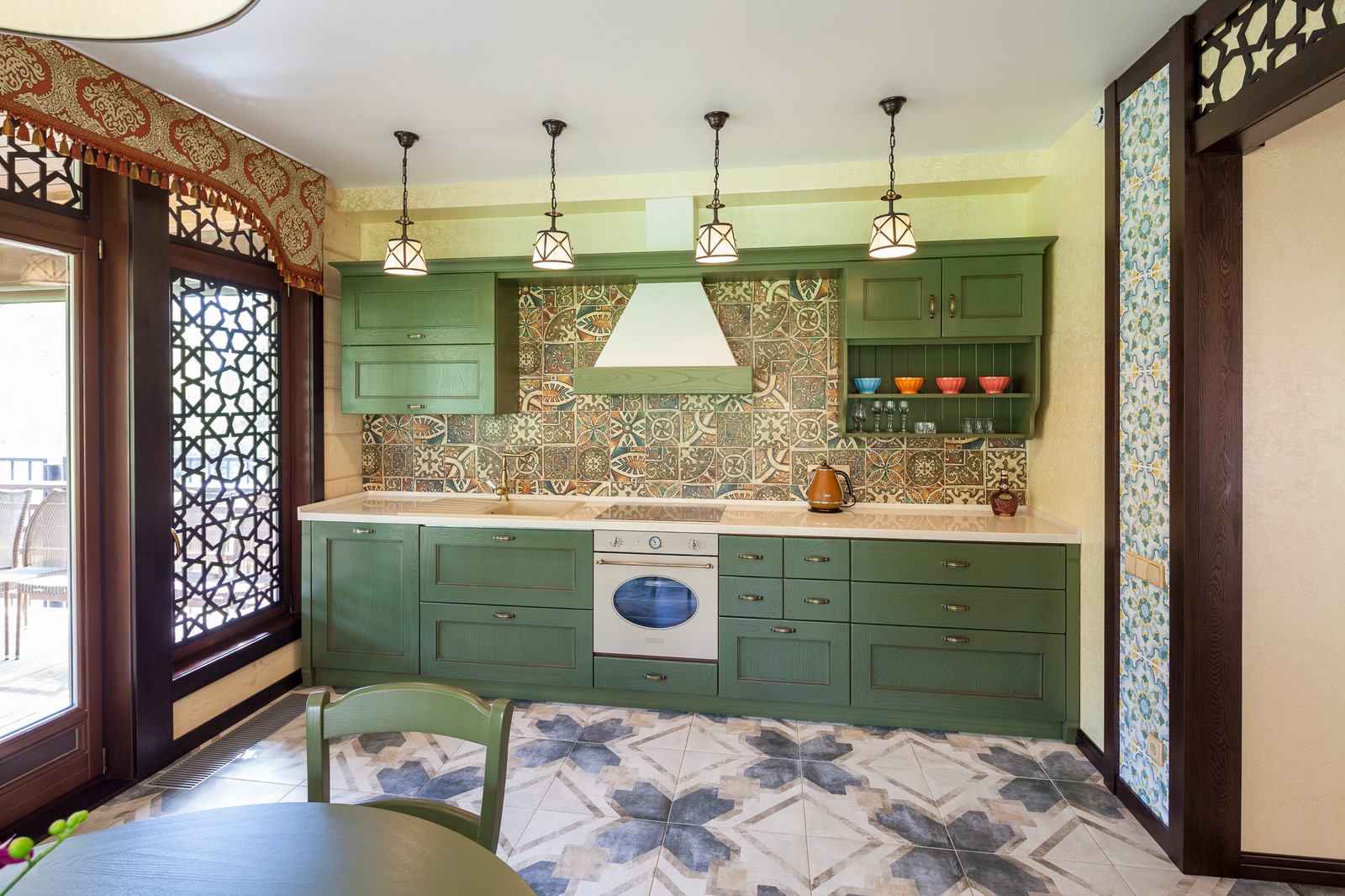 Интерьер гостевого дома с баней в Нижегородской области